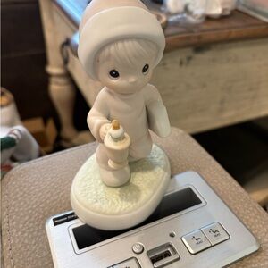 Precious Moments White Ceramic Collectible